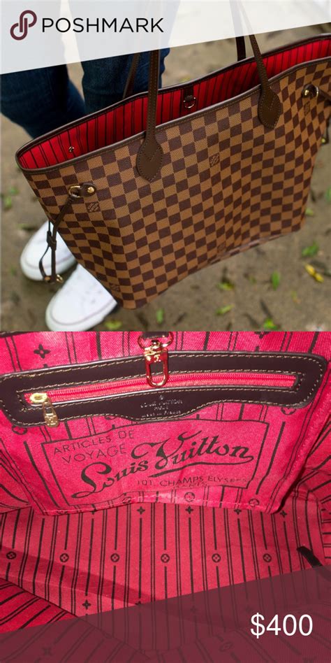 red and brown lv bag|louis vuitton solid brown bag.